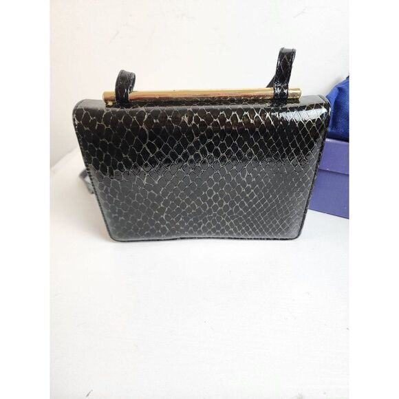 Vintage Stuart Weitzman Snake Skin Purse w/ Box - Picture 3 of 12